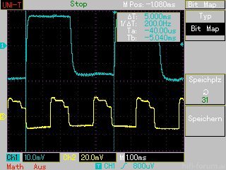  MAP031 Timing Ambilight (gelb) zu Hintergrund (blau) in TV (200Hz)