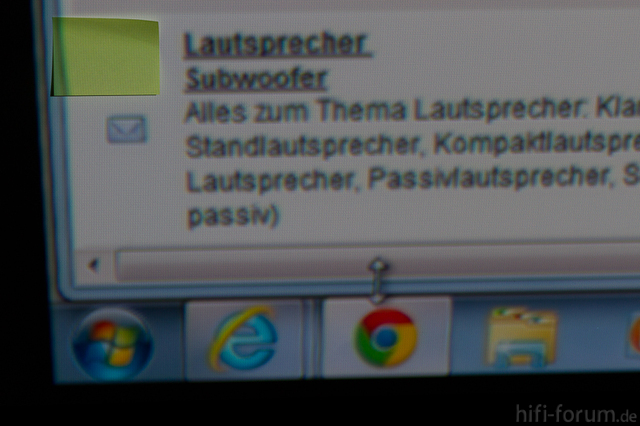 Linke untere Ecke (Kopfber Projektion)