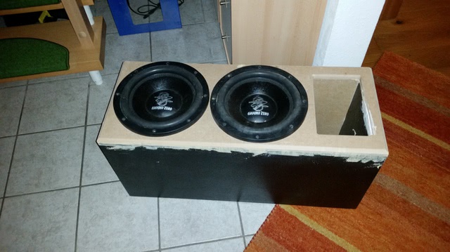 Doppel 12 Zoll Subwoofer